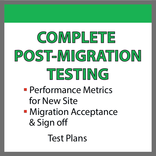 Complete Post Migration Testing